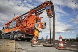 Reinigung von Abwassersystemen – Modul 1: HD-Reinigung